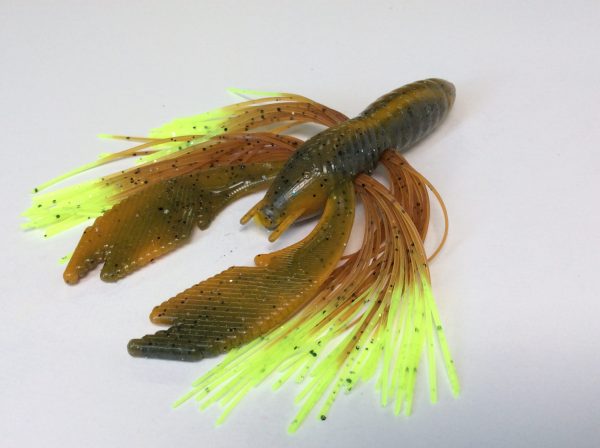 Craw with Pumpkin Chartreuse Tip