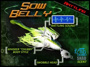 Sow Belly Swimmers Rattl’N – 5 Inch