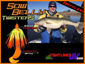 Sow Belly Twister Rattling 5″