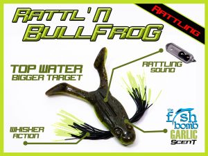 Rattl’N BullFrog Whisker Bait