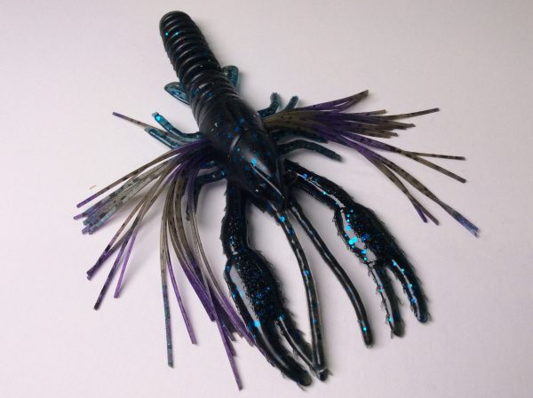 Tightlines UV Whiskers T-Craw - Blue/Black with Tonic