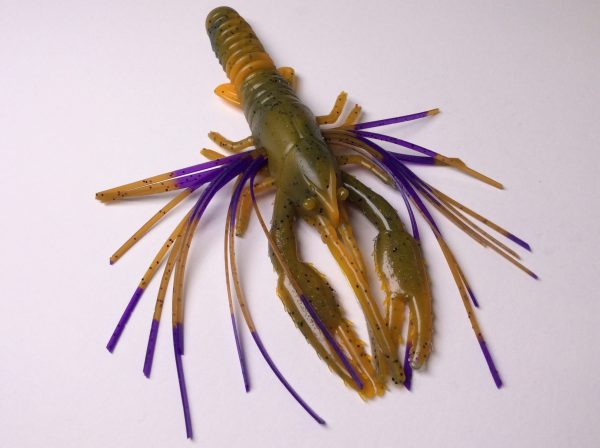Tightlines UV Whiskers T-Craw - Craw with Craw Purple